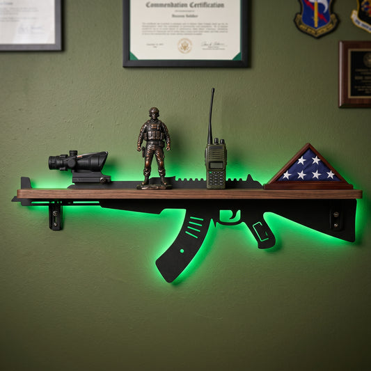 Blackout Ops™ LED Rifle Shelf